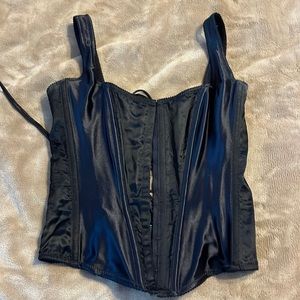 Fredricks of Hollywood corset too. Black size M